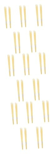FRCOLOR 30 Piezas palos de aromaterapia para el oído earwax removal scented candles cera para limpieza de oidos velas de cono hueco limpiadores de cera para los oídos velas en los oídos