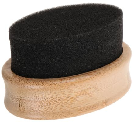 Wooden Oil and Cream Applicator for Cutting Boards Kitchen | Sponge Applicator, Easy to Hold Design, Wood and Sponge Build, Simple Cleaning after Use