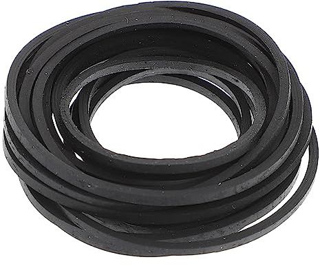 jojofuny 20pcs Recorder Rubber Belts Cassette Tape Machine Belt Dvd Drive for Recorder Repair Maintenance 1.5mm Cross Section 110-145mm Mixed Pack