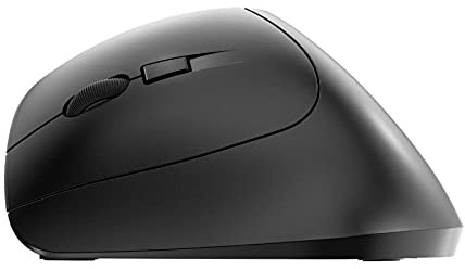 Glowster Souris sans Fil Ergonomique pour gauchers, Connexion USB, capteur Optique, idéale pour Une Utilisation Quotidienne et pour Le Jeu.