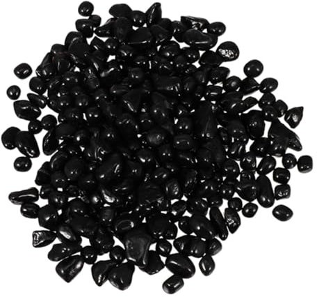 COLLBATH Gravier Noir pour Aquarium Galets pour Aquariums De 1 900 G pour Aquascaping Et Décoration