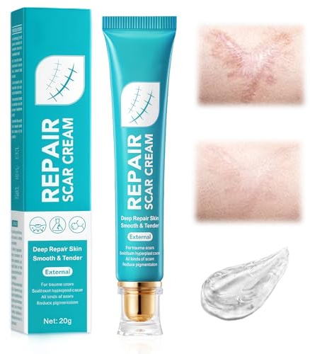 20g Cicatrici Gel,Crema cicatrici,Cura delle cicatrici Crema,Riduci delle Cicatric,Migliorare l'aspetto,Assorbimento rapido Facile da usare