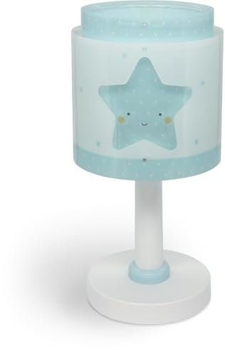 Dalber Kinder Tischlampe Baby Dreams Blau Stern 76011NT G4 LED | Nachtlicht; 4W LED; Glühbirne enthalten