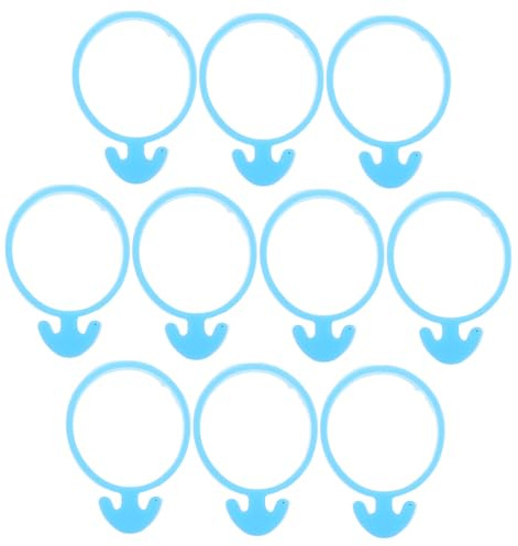 Alipis 10 Pezzi Anelli in Silicone per Sacchetti da Decorazione Kit di Fissaggio per Sacchetti da Decorazione Accessori Stabili e Resistenti per Dolci Strumenti Multifunzionali per Uso in