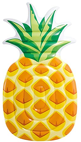 Intex 58761 - Materassino Ananas, Multicolore, 216 x 124 cm