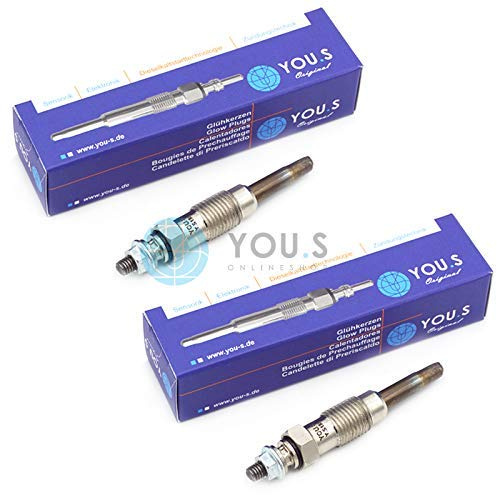 2 x YOU.S Original Glühkerzen für LOMBARDINI Motor LDW 502 602 Boot Schiff