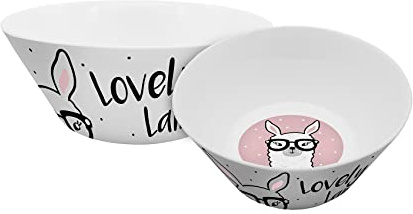 Gedalabels Müslischale Lovely Lama 400ml