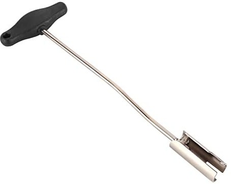 ihreesy Zündspulen Abzieher Werkzeug, Stahl Auto Zündspulen Abzieher Entfernungswerkzeug Auto Zündkerze Kabel Draht Entfernen und Installieren Reparaturwerkzeug, Schwarz Silber