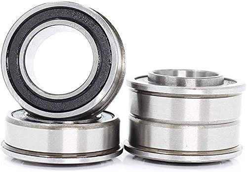 F6003 F6003RS Kugellager F6003-17-2RS 17x35x10mm ABEC-1 Flanschkugellager 4 Stück F6003-RS Gartenwagen Radlager