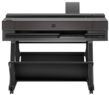 HP DesignJet T850 36-inch (2Y9H0A), Large Format Printer, Plotter, Standard A4-A0, 90 A0 Prints/Hour, Wi-Fi, Ethernet, USB, 2400x1200 dpi, Flex Tech Inks, 2-Year Warranty, Click, Black