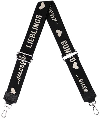 MIRROSI Schulterriemen Made in Italy aus Echtleder Schultergurt für Tasche zum Wechseln 5cm Breit Bohemian Style Längenverstellbar