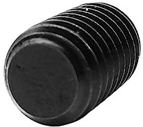 oavhvchg 50 Stück M2 M2,5 M3 Länge 2–20 mm schwarzer Stahlkopf Sechskant Innensechskant Flachspitze Madenschraube Stellschraube(3mm,M2 50pcs)