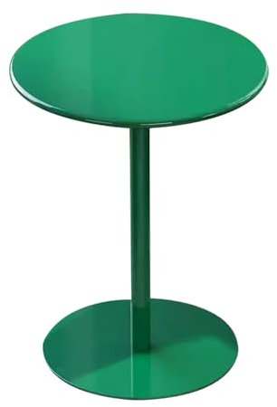 Junvstor Säulentisch mit runder Platte | 40–70 cm moderner runder Frühstücks-Bistrotisch | Kleiner Küchen-Esstisch | Cocktail-/Getränketisch aus Metall, Kaffeetheke(40x40x62cm)