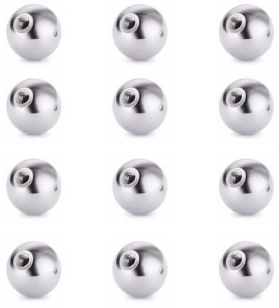 Body CAC 20 g/18 g/16 g små tragus stål labret platt rygg läpp raka dubbar örhängen, medicinskt implantat grad helix piercing smycke, Metall