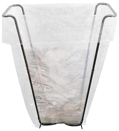 Eoixuqba Support de sac poubelle de jardin, support de sac poubelle, cadre de support en métal | Support polyvalent pour l'extérieur, le jardinage, le support de sac poubelle, pour les déchets de
