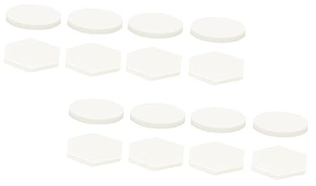 DRESSOOS 30stücke Teiliges Korallenbasis Keramik Hexagonal Stabiler Korallenhalter Für Meerwasseraquarien Zur Vermehrung Starker Astkorallen Aquarium Zubehör Einfach Zu Reinigen Und Pflegen
