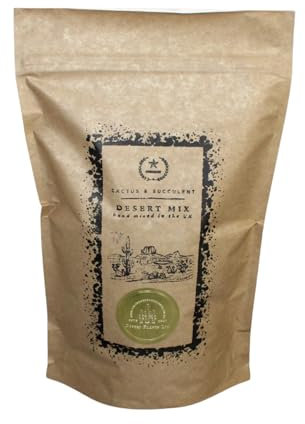 Premium Cactus & Succulent Soil Mix 1.5kg (1L)– Peat-Free, Fast-Draining with Perlite, Grit, Volcanic Rock & Mycorrhizae