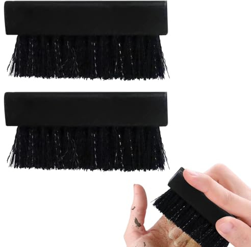 2PCS Plastic Nail Brushes for Cleaning Nails, Hand Nail Brush, Nails Scrubber, Fingernail Cleaning Brushes, Plastic Scrubbing Brush to Clean Fingernails