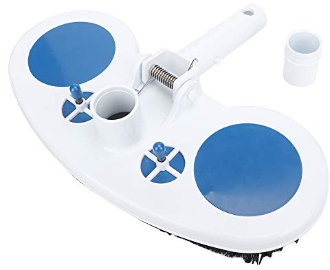 Jwthee Kit de Nettoyage de Piscine Professionnel de 13 Pouces, aspirateur de Piscine pour piscines Hors Sol, tête d'aspirateur de Piscine de 13 Pouces, Nettoyeur Hors Sol avec libération