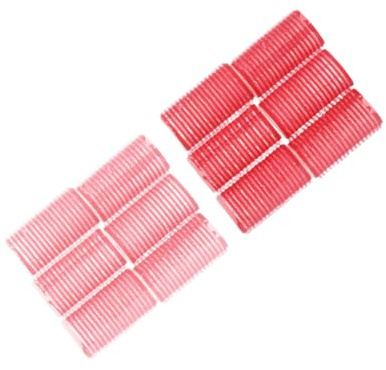GALPADA Bigoudis Adhésifs en Plastique 12Pcs 30Mm Légers et Pratiques pour Coiffure DIY de Boucles Naturelles Femme Fille