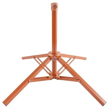 ZWTPGKRD Support de parasol de plage pliable, réglable, portable, support de parasol pour l'extérieur, pour la plage, le jardin, le jardin
