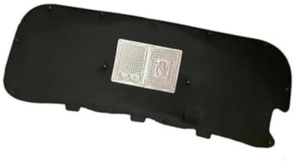 BTFWM Tapis de protection insonorisant en coton for capot de voiture, isolation thermique et phonique, for Peugeot, 308 T8 T9 2012-2019 isolation phonique du capot(BLACK 2016-2019 T9)