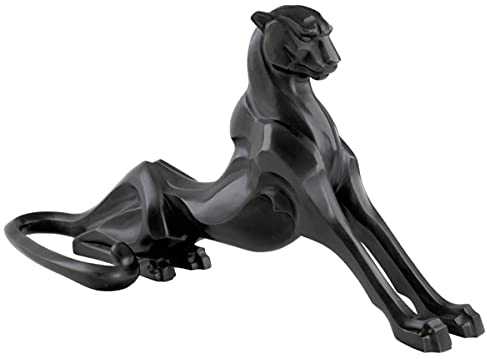 Casa Padrino Lyxig bronsfigur Gepard 85 x 27 x H 43 cm – Art Deco-figur