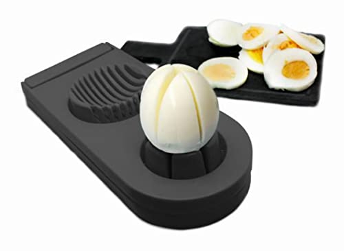 Nerthus FIH 351 Doppel-Eierschneider, Schwarz