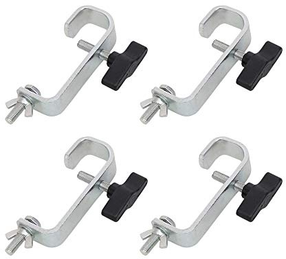 4x Equinox G Clamp 32-38mm Pipe Hook Clamp Rigging DJ Lighting Stand Truss