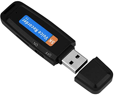 LetCartEnregistreur vocal USB - Numérique USB 2.0 Mini lecteur flash audio