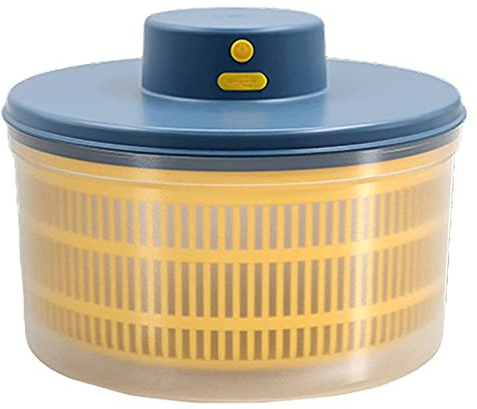 Staccatory Centrifuga elettrica per insalata – Asciugatrice per insalata e , ricarica USB, ad asciugatura rapida, con SchüSsel