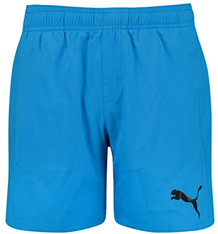 PUMA Pojkar medium längd shorts badbyxor, blå, 140