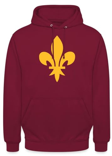 Spreadshirt Fleur De Lys Fleur De Lis France Sweat À Capuche Unisexe