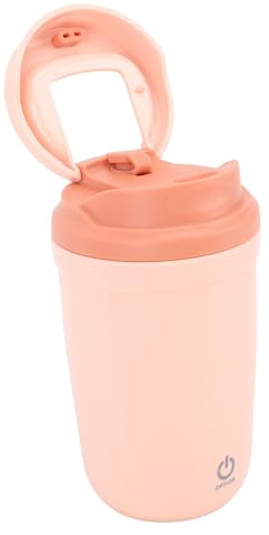 Kaffeebecher mit Automatischem Magnetrührwerk, 350 Ml USB Wiederaufladbar Selbstumrührende Tasse Magnetrührbecher Reisemischbecher für Kaffee Milch Kakao Getränk