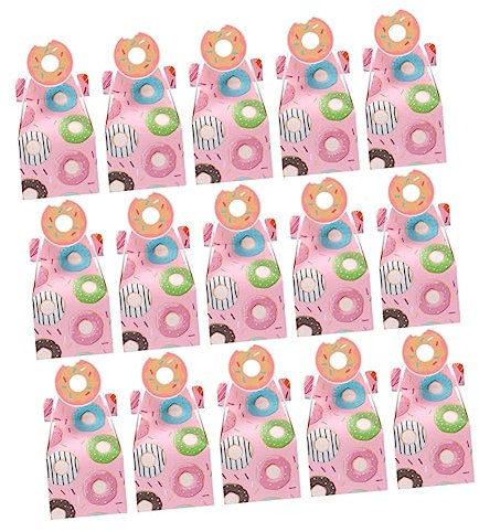 FRCOLOR Scatola Per Torta Allingrosso Da 50 Pezzi Scatola Di Carta Per Stampa Di Feste Nuziali Per Conservare Torte A Tema Ciambella
