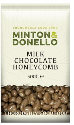 Minton & Donello 500g Milk Chocolate Honeycomb