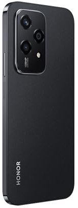 Honor 400 5G-Smartphone 8GB+256GB,Cámara de 200MP con IA,Super Zoom con IA,6.55”y 120Hz y 5000 nits,Snapdragon7 Gen 3,Android 15,Dual SIM,NFC,IP65,MagicOS 9.0-Midnight Black