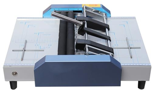 Agrafeuse-plieuse électrique pour Livres, Machine de Fabrication de brochures A3, Machine de Reliure Automatique à piqûre à Cheval