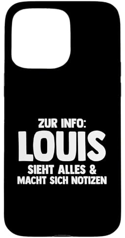 Name Louis Hülle für iPhone 15 Pro Max