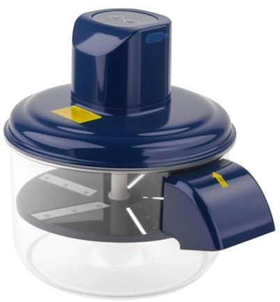 LOVIVER Peladora de eléctrica, peladora de Cocina, portátil, eficiente, Multifuncional, automática, para Cocina.