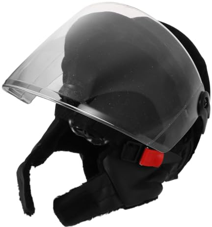 Luxshiny Schwarzer Reiterhelm aus Samt und Kunststoff Atmungsaktiv mit Umfassendem Schutz Unisex für Pferdesport und Reiten