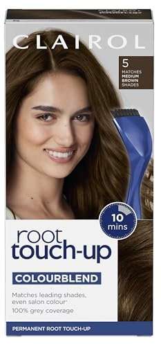 Clairol Root Touch-Up Permanent Hair Dye, 5 Medium Brown