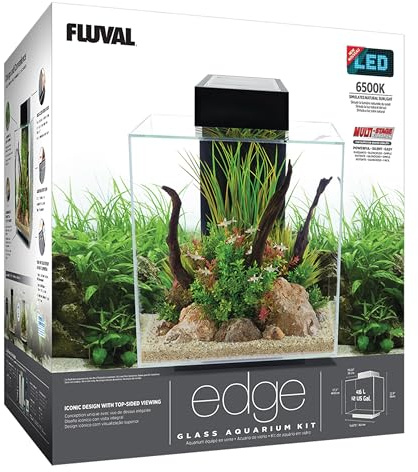 Fluval Edge 2.0 Aquarium Noir 46 l