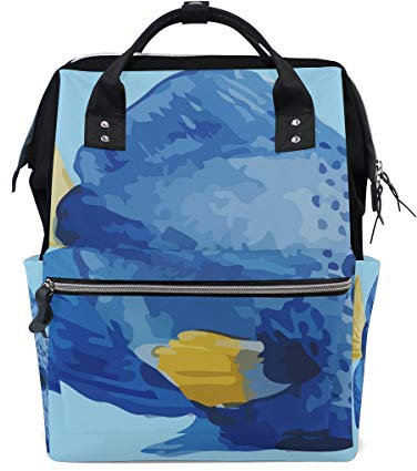 MONTOJ Reisetasche mit Quallen, Canvas, Rot One Size 2