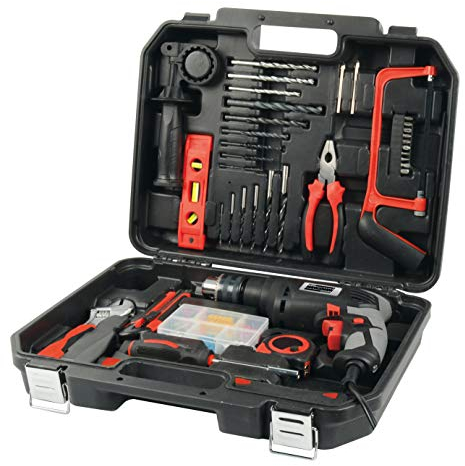 Brüder Mannesmann Werkzeugkoffer, mit Schlagbohrmaschine, 750 Watt, 36-teilig | M12615