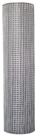 Yqyc Maschendrahtzaun, Rolle 15m, Gartenzaun, 6 mm Lochgröße, Stabiler, Verzinkter Maschendrahtzaun, für DIY Handwerk, Geflügel, Haustier, Kaninchen, Hühnerzaun (Size : Height:1m/3.3ft)