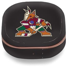 Head Case Designs Offizielle NHL Einfach Arizona Coyotes Vinyl Haut Aufkleber Abziehbild Abdeckung kompatibel mit Buds Live/Buds Pro / Buds2
