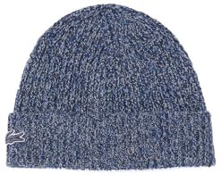 Lacoste Unisex Knitted Cap Beanie-Mütze, Navy Neps, Einheitsgre