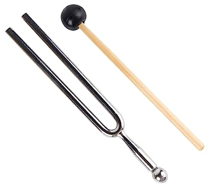 Edelstahl Stimmgabel A-ton 440 Hz, für Instrumente | Kompakt und Präzise, Fester Ton für Musiker und Lehrer, Mandoline Sowie Cello, Reisen und Zuhause Zufällige Farbe