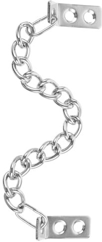 DIYEAH Chaîne De Sécurité Métal Pour Porte Chaîne Suspendue Pour Porte Entrée Et Meuble Installation Facile Pour Cadenas Polyvalent Inoxydable